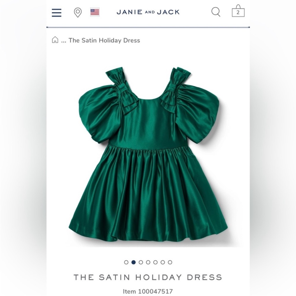 Janie & Jack holiday dress